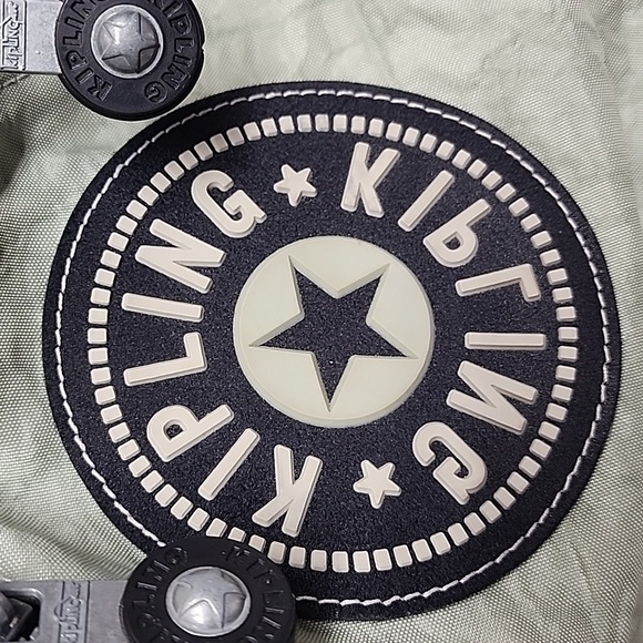 Kipling Rare Neutral Color Sage Unisex Backpack Comfort, Quality, Minimalist Wow - Picture 3 of 9